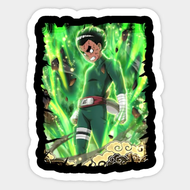 ROCK LEE ANIME MERCHANDISE Sticker by julii.draws